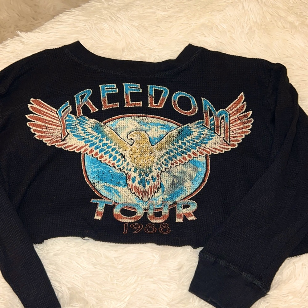 cropped long sleeve